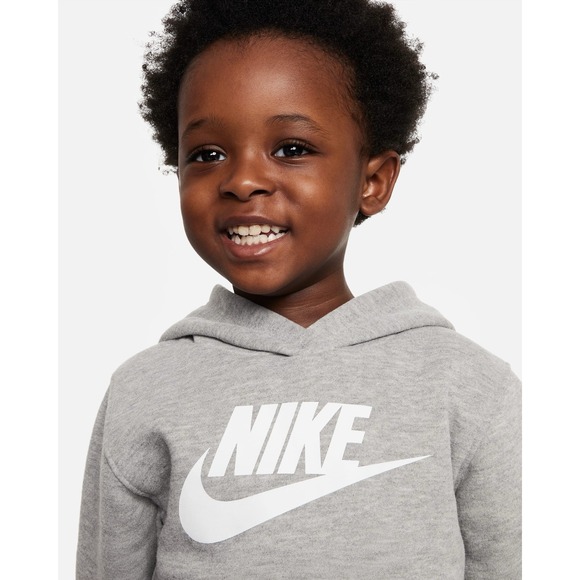 Nike Other - Nike kids Hoodie Club Fleece Gray M Sweatshirt Pullover like new